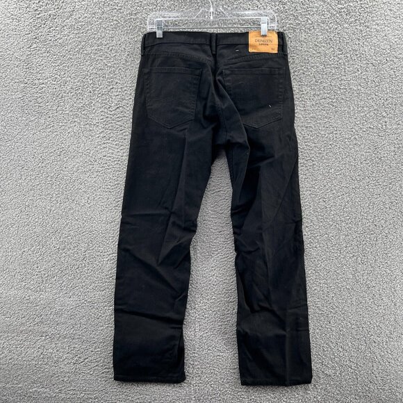 Levis Denison 285 Relaxed Fit Jeans Mens 32 X 32 Black Cotton Denim - Picture 2 of 10